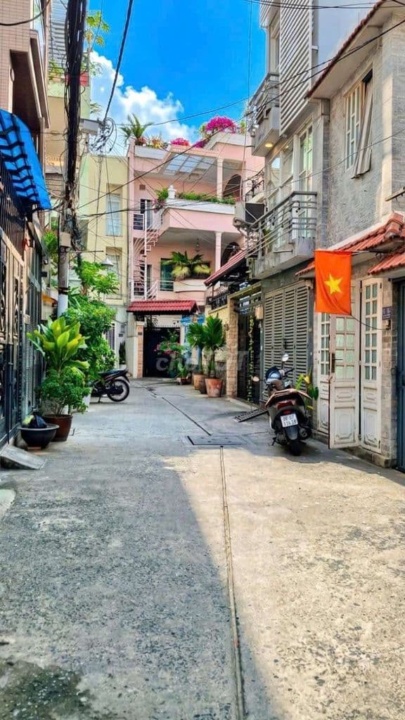 HẺM Ô TÔ 60m2 DTSD 245m2 5 Tầng 5PN 6WC Trục H.B.BÁNH - N.V.TRỖI - Ảnh 2