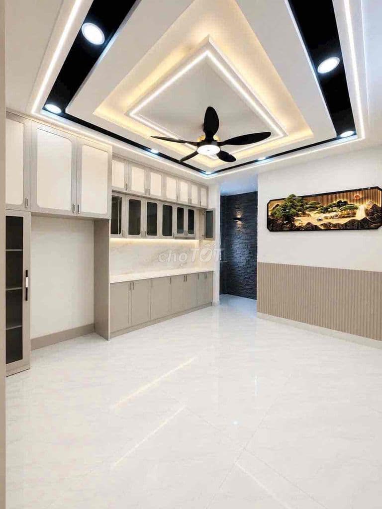BÁN NHÀ PHỐ MẶT TIỀN HẺM XE HƠI- HUỲNH TẤN PHÁT-NHÀ BÈ. - Ảnh 3
