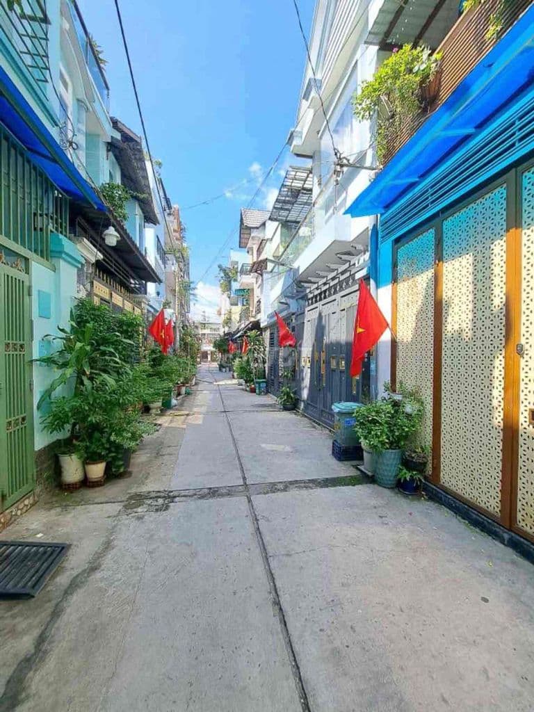 BÁN NHÀ HẺM XE HƠI KHÔNG LỘ GIỚI ĐƯỜNG SỐ 6 BHH B BÌNH TÂN