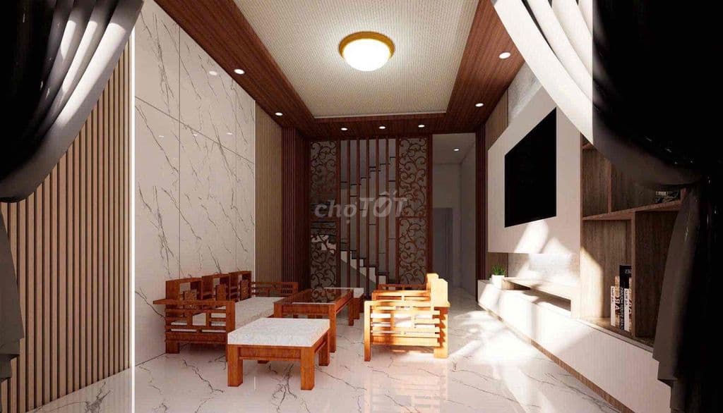 BÁN NHÀ 3 TẦNG - ĐƯỜNG NDT GẦN UBND P. PHÚ HỮU - Ảnh 3