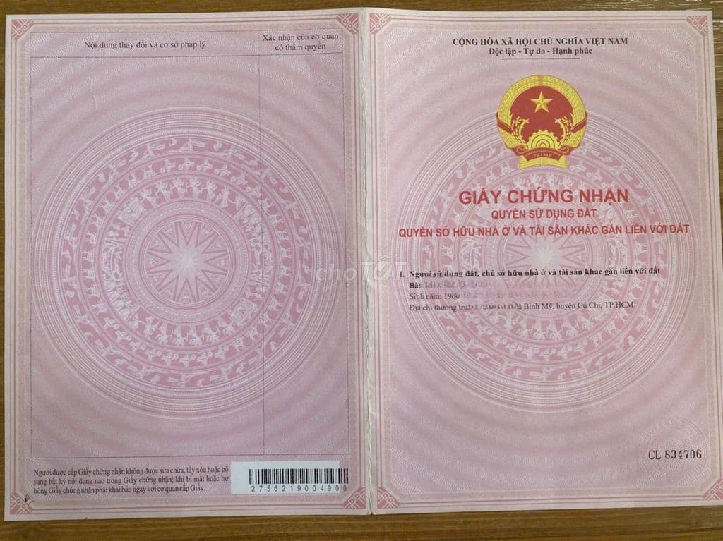BÁN ĐẤT HÓC MÔN- XÃ TÂN HIỆP CŨ (HÓC MÔN MỚI) - Ảnh 2