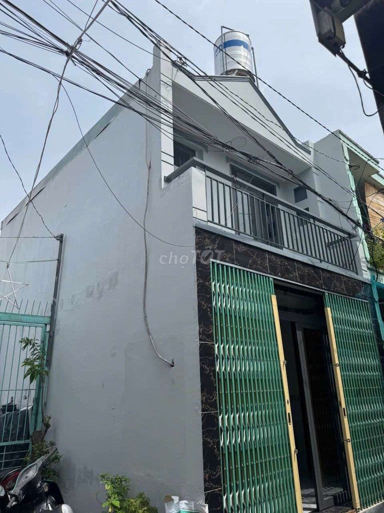 Bán nhà mới đẹp, sổ riêng, (4 x 10) trệt, 1lầu, 2PN, Hiệp Thành, Q12