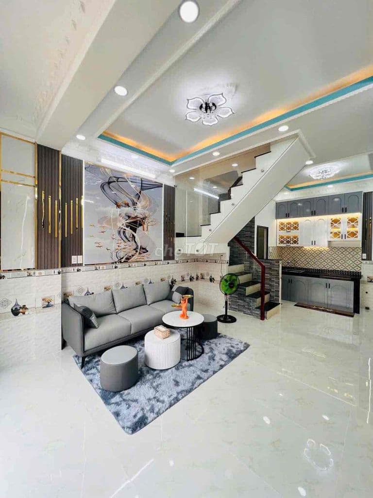 BÁN NHÀ MẶT TIỀN HẺM KINH DOANH - 4X8 - TT.NHÀ BÈ. - Ảnh 3