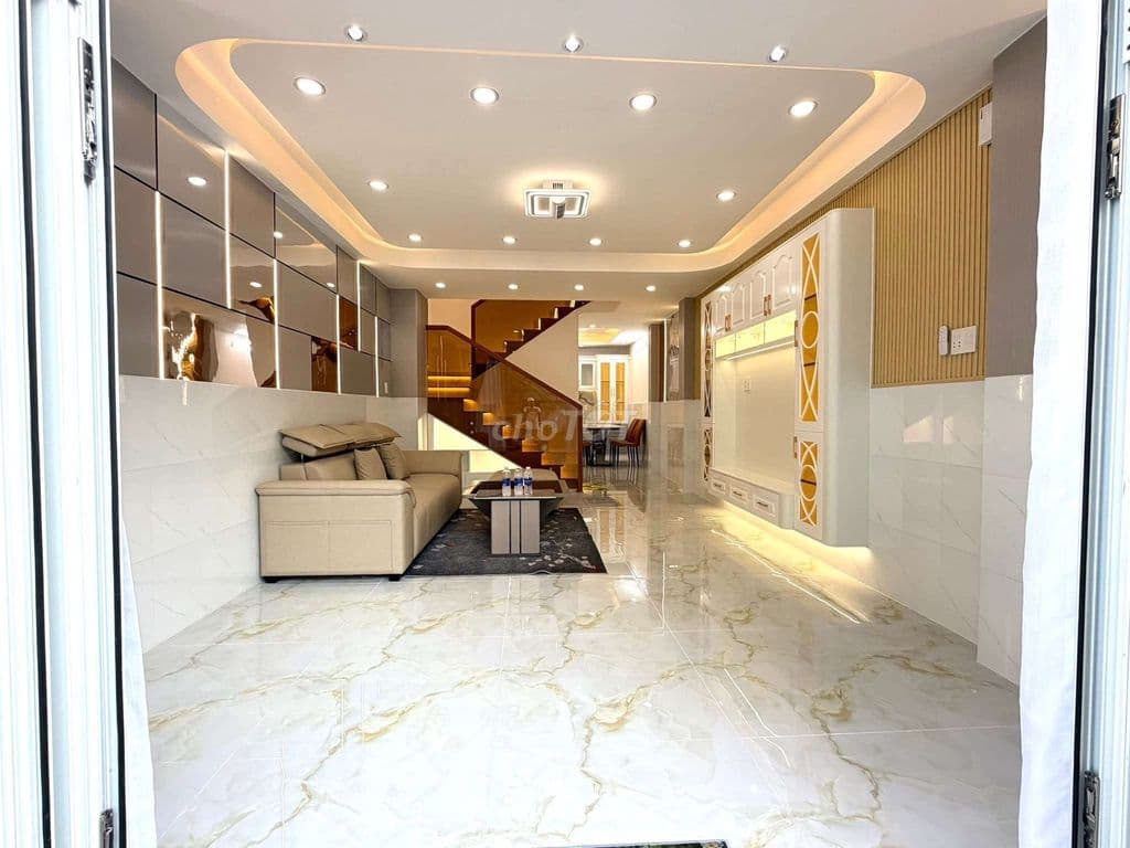 NHÀ PHỐ 3 LẦU HẺM 2056 HUỲNH TẤN PHÁT NHÀ BÈ - Ảnh 3
