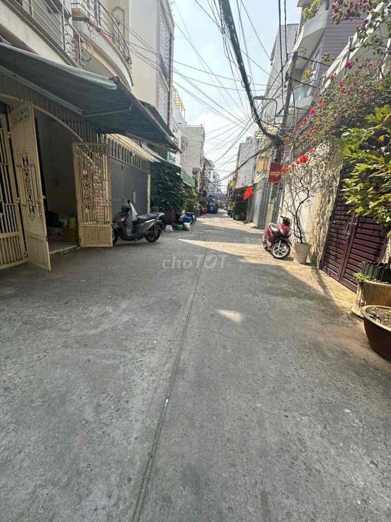 Nhà MT hẻm 6M xe hơi Âu Dương Lân P,3 Q8 - Ảnh 2