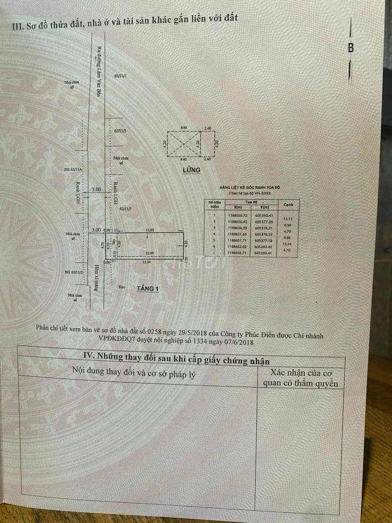 bán nhà gác lửng cũ - 67m2 - hxh vf3 - ngag 4.4 m - giá 7.25 - Ảnh 3