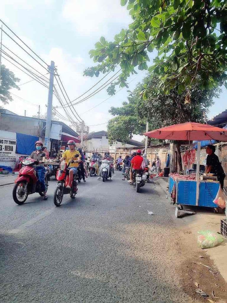 HÓC MÔN ! ĐẤT MẶT TIỀN ĐÔNG THẠNH 7. NGANG 5M x 36M NGAY CHỢ GẤU ẤP 4. - Ảnh 3