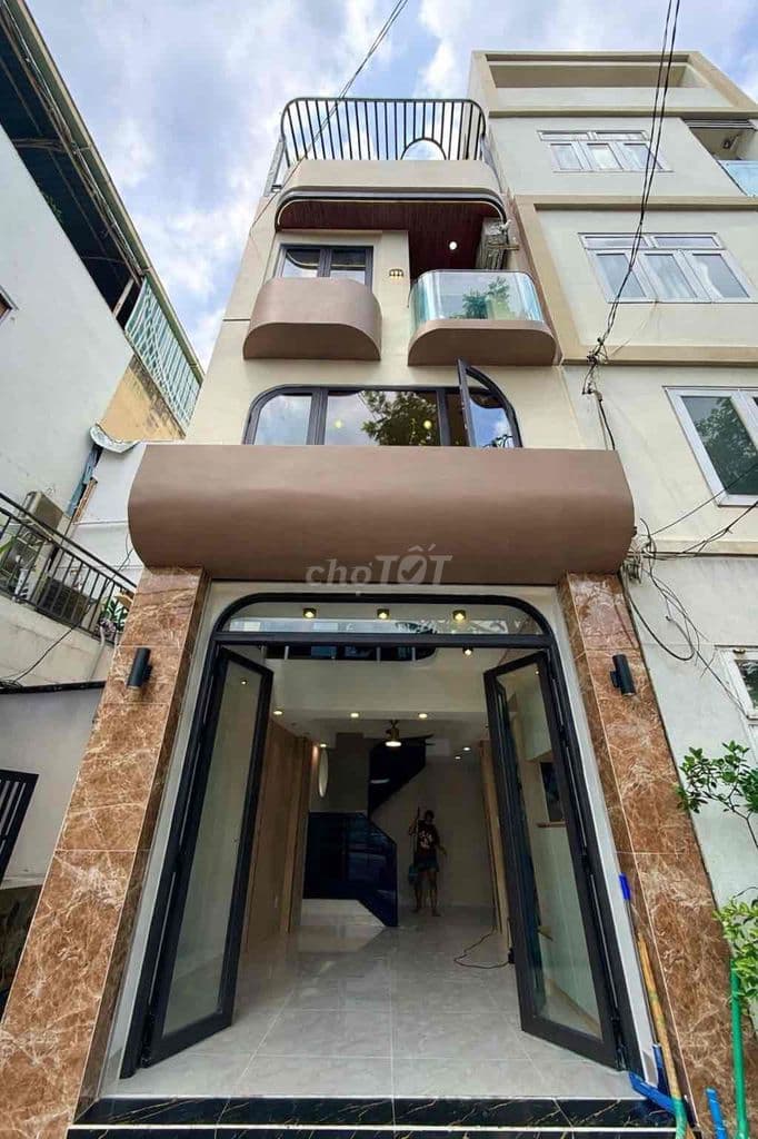 Nhà 3 Lầu góc 2 Mặt Tiền Hoàng Sa P.Tân Định Quận 1 -TP.HCM- Nở hậu L