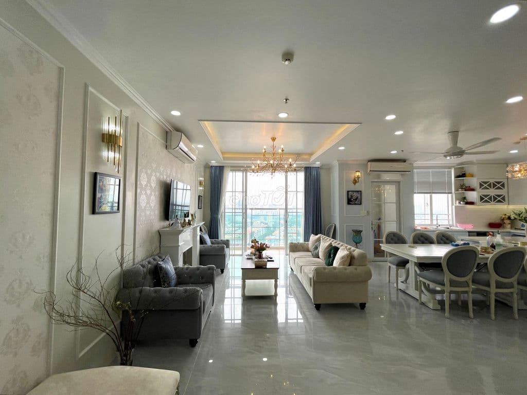 Penthouse Him Lam Riverside, Q.7 | 219.3m² | Sổ Hồng. Căn góc. View BT - Ảnh 2