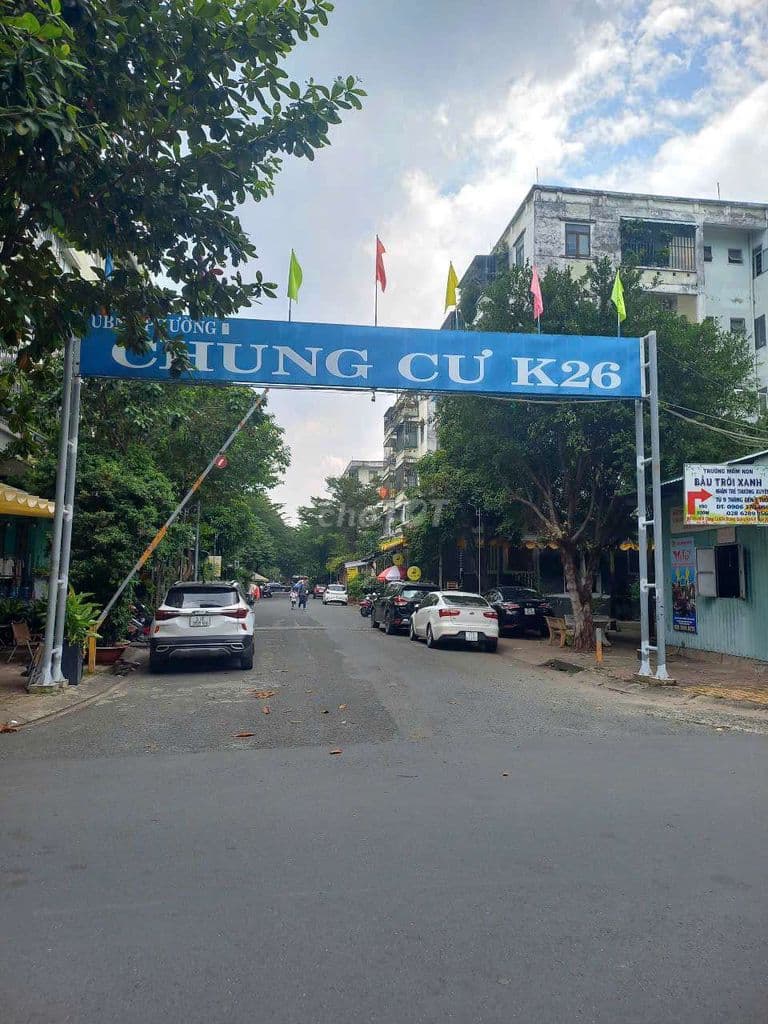 Căn hộ K 26 Dương Quảng Hàm p7 Gò Vấp. 2pn.2 wc. 2 ban công