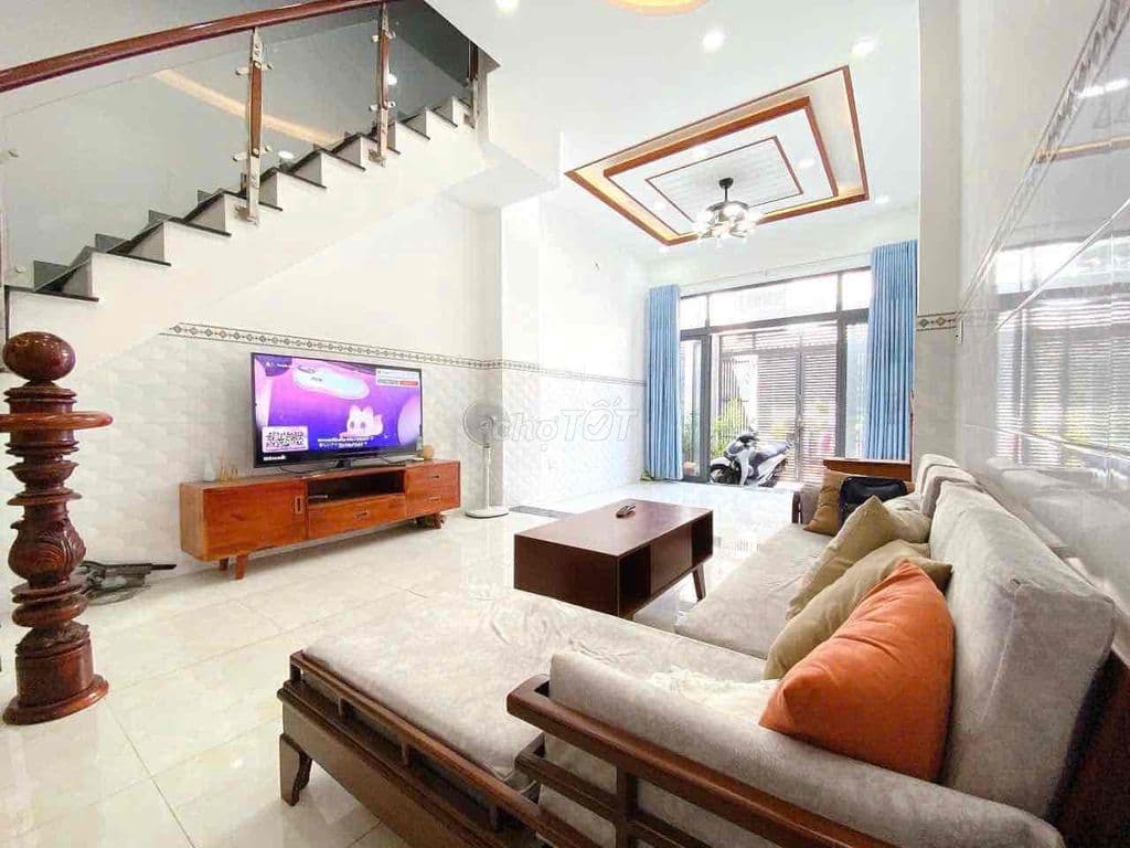 Nhà mới hẻm xe hơi (1 sẹc) Bùi Tư Toàn 4x16m cách Võ Văn Kiệt 5 phút - Ảnh 3