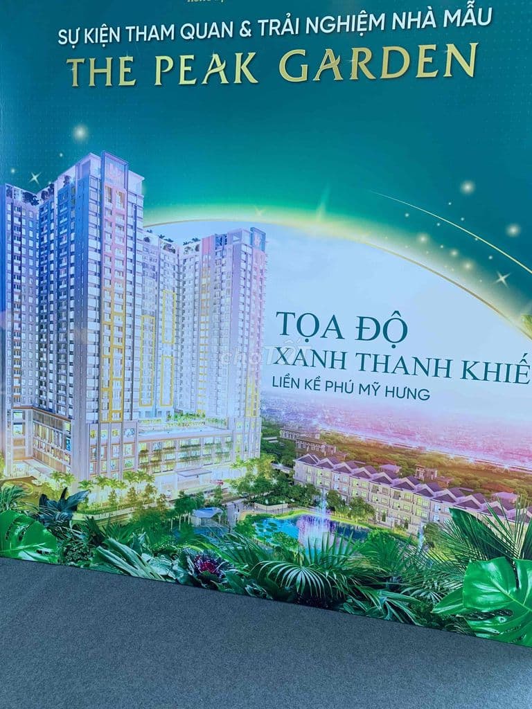 căn hộ ngay metro số 4 - 2PN - 4,8 tỷ - The Peak Garden - Phú Mỹ Hưng