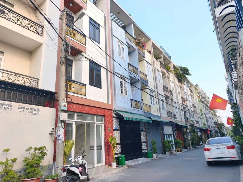 Nhà 3 lầu, 5 phòng ngủ, 5wc, mặt tiền đường nhựa 10m Quận 12 - Ảnh 2