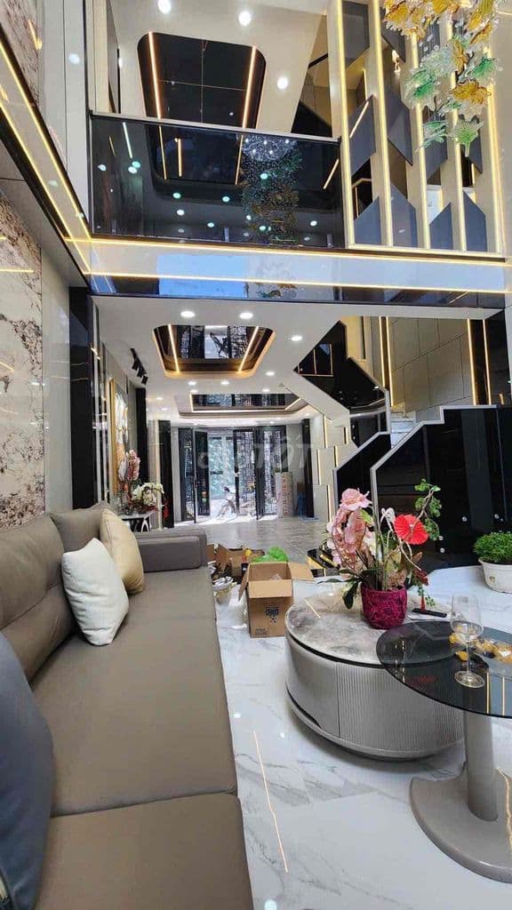 NHÀ PHỐ XÂY DỰNG MỚI PHONG CÁCH CHÂU ÂU - ĐƯỜNG 6M KDC ĐÀO TÔNG NGUYÊN - Ảnh 2