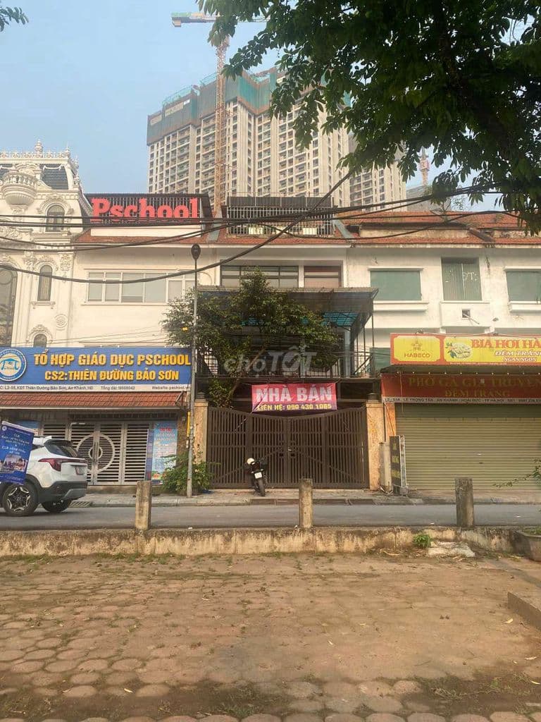 bán biệt thự liền kề Bảo Sơn mặt đường Lê Trọng Tấn (mặt vành đai 3.5)