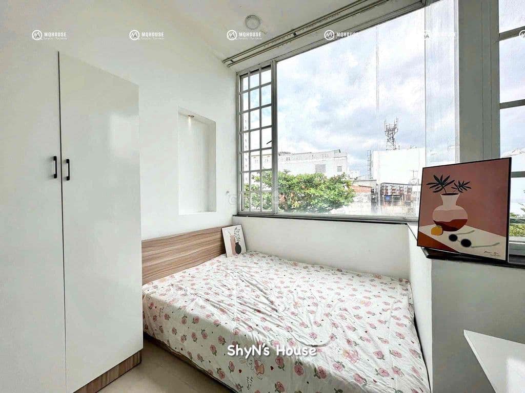 Cho thuê căn hộ 1PN ban công, tách bếp, full NT gần chợ Tân Hương - Ảnh 2