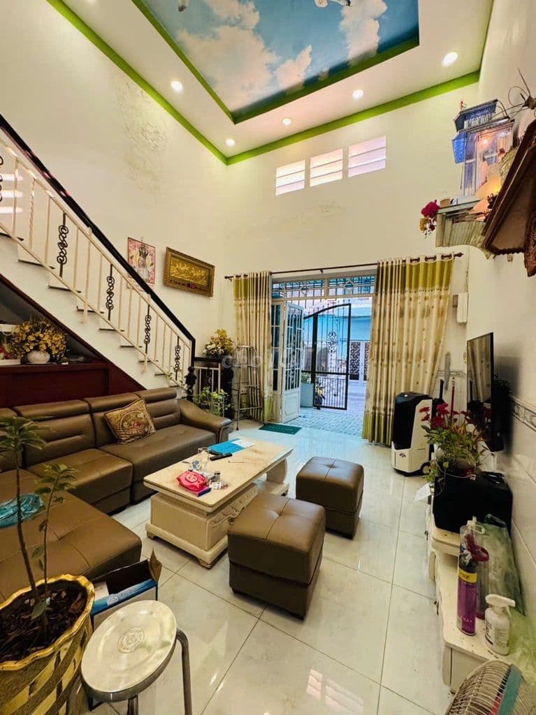 BÁN NHÀ LLQ P.10 TÂN BÌNH 57.5m²(4.35m nở hậu 4.5m x 13.05m) 5.25T TL