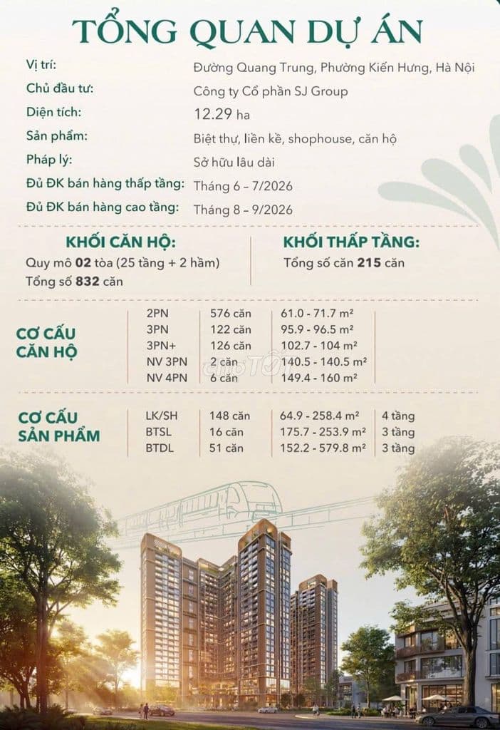 The Vista Văn La – Chung Cư Mới Tại Hà Đông, Giá Từ 9x Triệu/m² - Ảnh 2