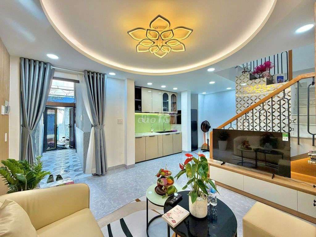 4 tầng đường Bạch Đằng Q Bình Thạnh sử dụng 140m2 - Ảnh 2