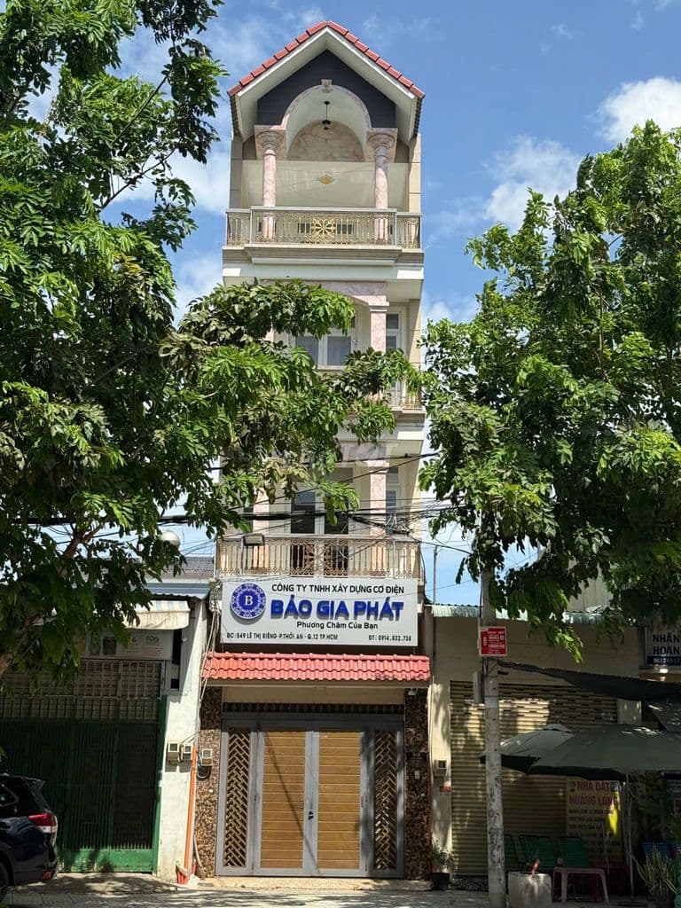 🏡 BÁN NHÀ MẶT TIỀN QUẬN 12 – VỊ TRÍ KINH DOANH TỐT 📍