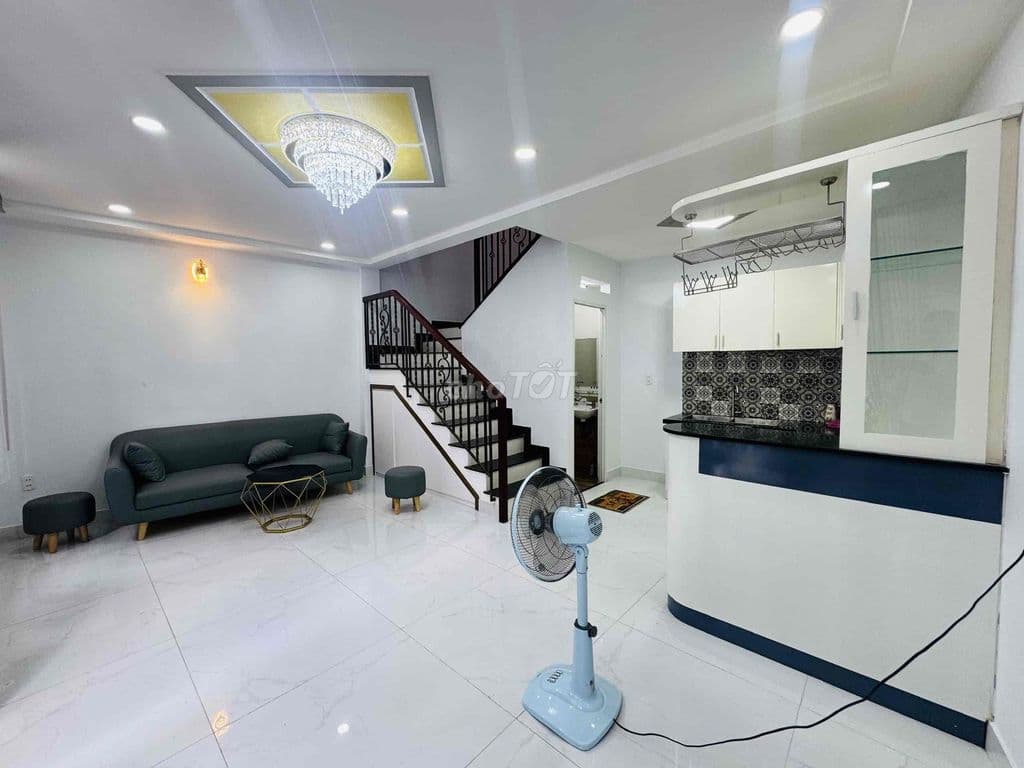 GIẢM 500TR - NHÀ ĐẸP Ở NGAY - DTsd 105m2 (NGANG 6m) hẻm 3m thông - Ảnh 3