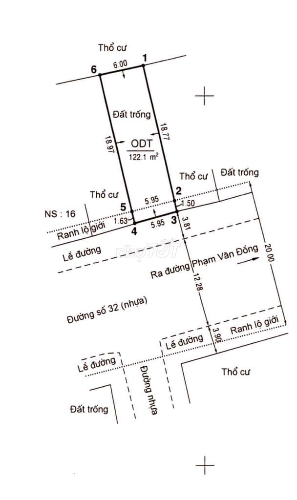 Siêu hiếm đất mặt tiền rộng 20m - 6m x 20m - Giá 13.5T ngay Gigamall - Ảnh 3