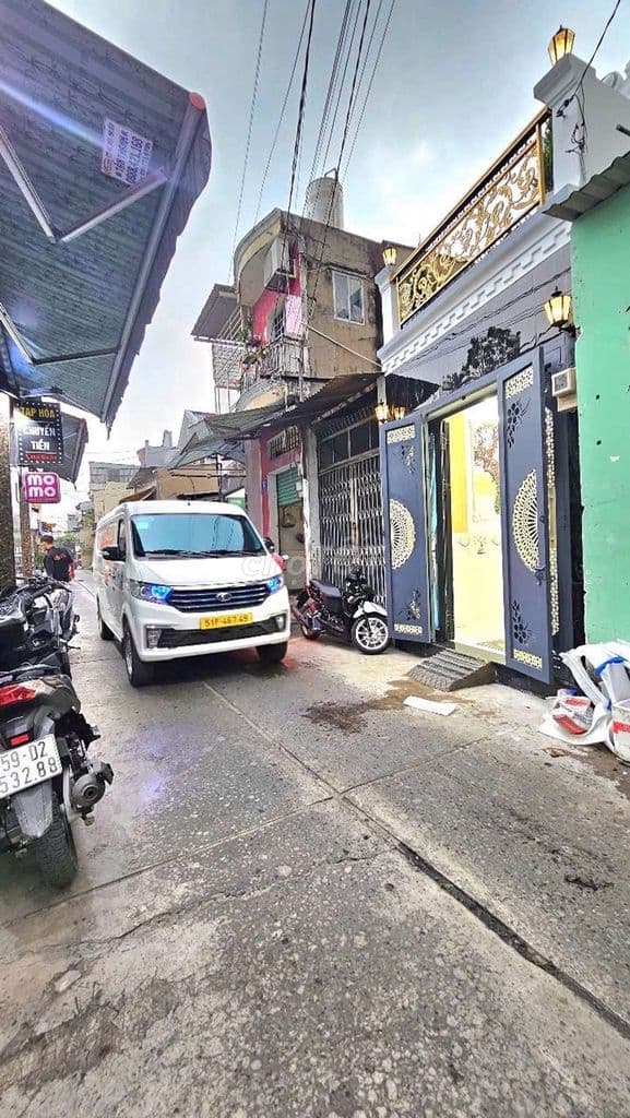 Nhà Mặt tiền khu Lê Văn Quới,Bình Tân,2 tầng,45m2,SHR Vuông vức ko qh - Ảnh 2