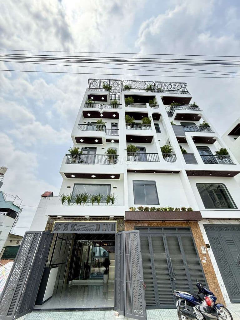 Siêu Phẩm 4 Tầng Có Thang Máy Hẻm rộng 14m Khi VIP Thới An 16