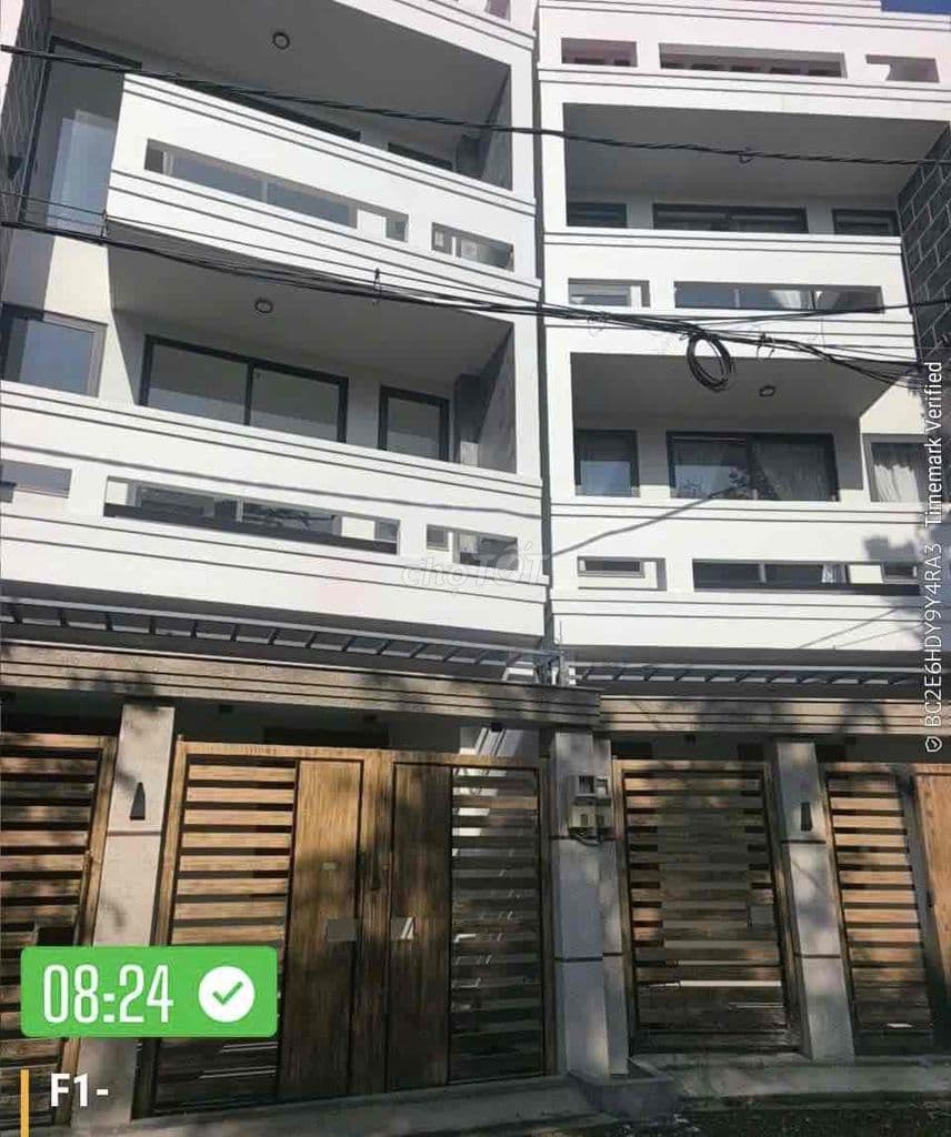 Bán nhà 4 tầng, HXH 5x16m, DTSD: 198m2 giá rẻ: 6.6 tỷ