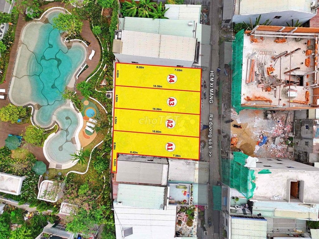 ĐẤT THỔ CƯ VIEW HỒ BƠI CHUNG CƯ URBAN - ĐỐI DIỆN VẠN PHÚC - NGANG 4.5M - Ảnh 2