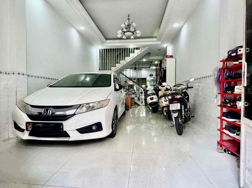 NGAY KHU BÀU CÁT- CHỢ TÂN BÌNH -HẺM XE HƠI- DÂN TRÍ- 4 TẦNG BTCT- 66M2