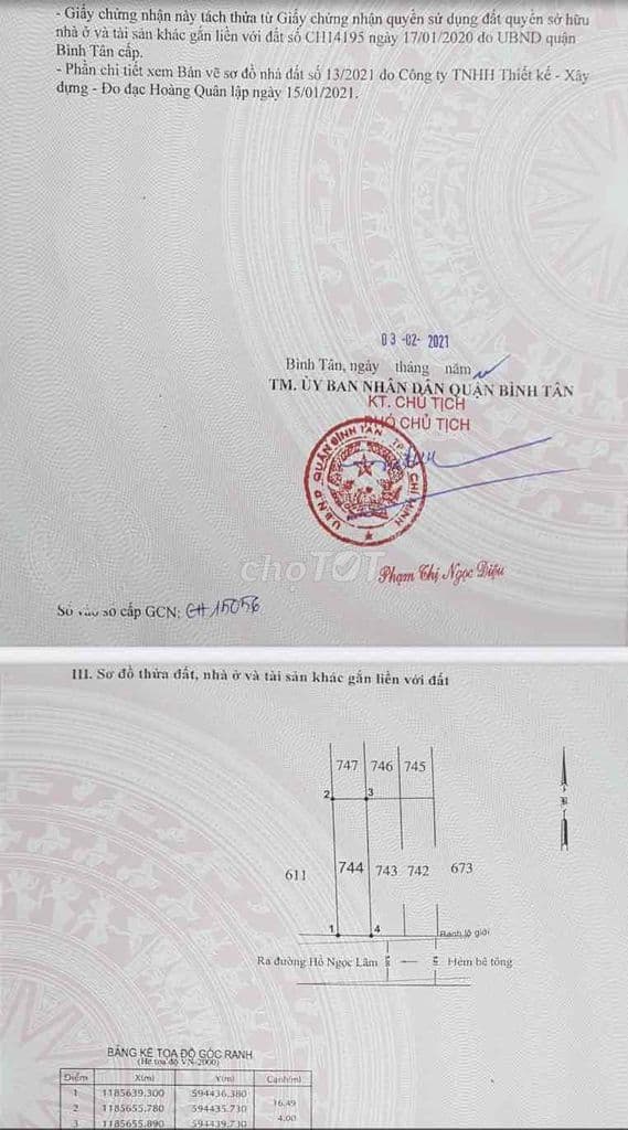 Bán đất hẻm 258/ chính chủ, 4x17 - Ảnh 2
