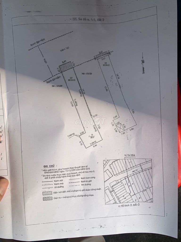 Nhà 131/27,Thành Thái Q10, 3.5x23m NH 5.5m, 2T, giá 16.5 tỷ TL! - Ảnh 2