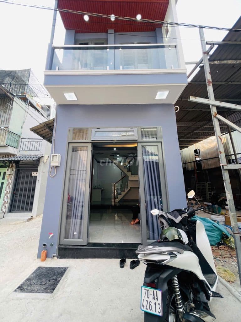 Nhà Trường Nguyễn Hiền Trương Thị Hoa Quận 12 3,8x10 Giá 1ty789trieu