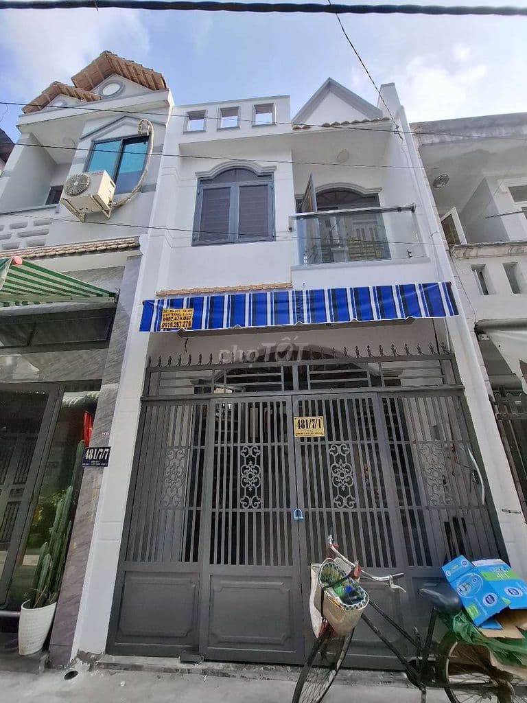 Nhà kê khai 4×12 trệt lầu ht17