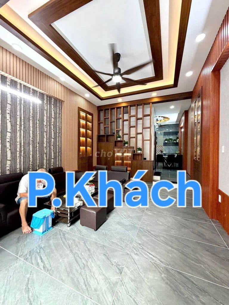CHỈ 6,6đ. NHÀ XÂY MỚI 4 TẦNG 4,2X12m - HẺM Ô TÔ 6M - NGAY AEON TÂN PHÚ
