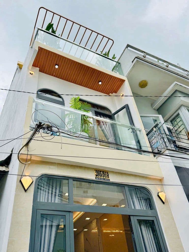 Nhà HXH 4m Phạm Văn Chiêu 2 Lầu 5pn 4wc - Ảnh 2