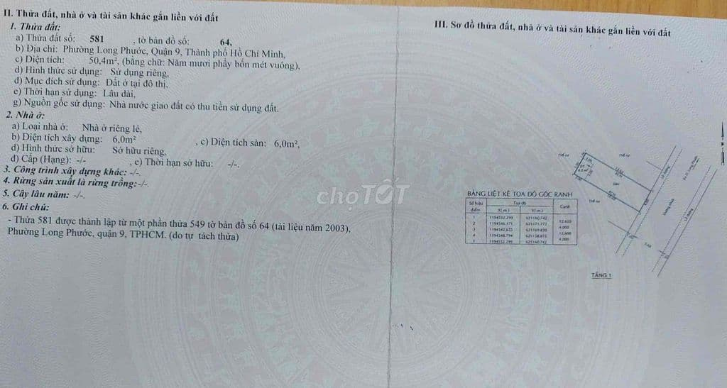 Lô 50,4m2 gần Đại Học Luật chỉ 2ty730 - Ảnh 3