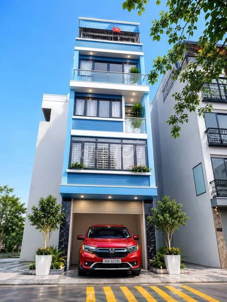 bán nhà Tây Nam Linh Đàm vỉa hè rộng thang máy