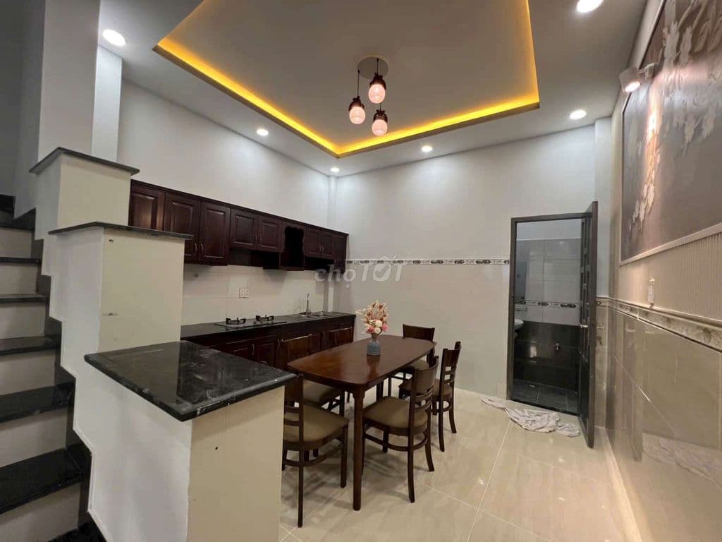 Nhà Đẹp 1/ ngắn tx22 4x13 2lầu 4pn 5wc hẻm 7m l - Ảnh 2