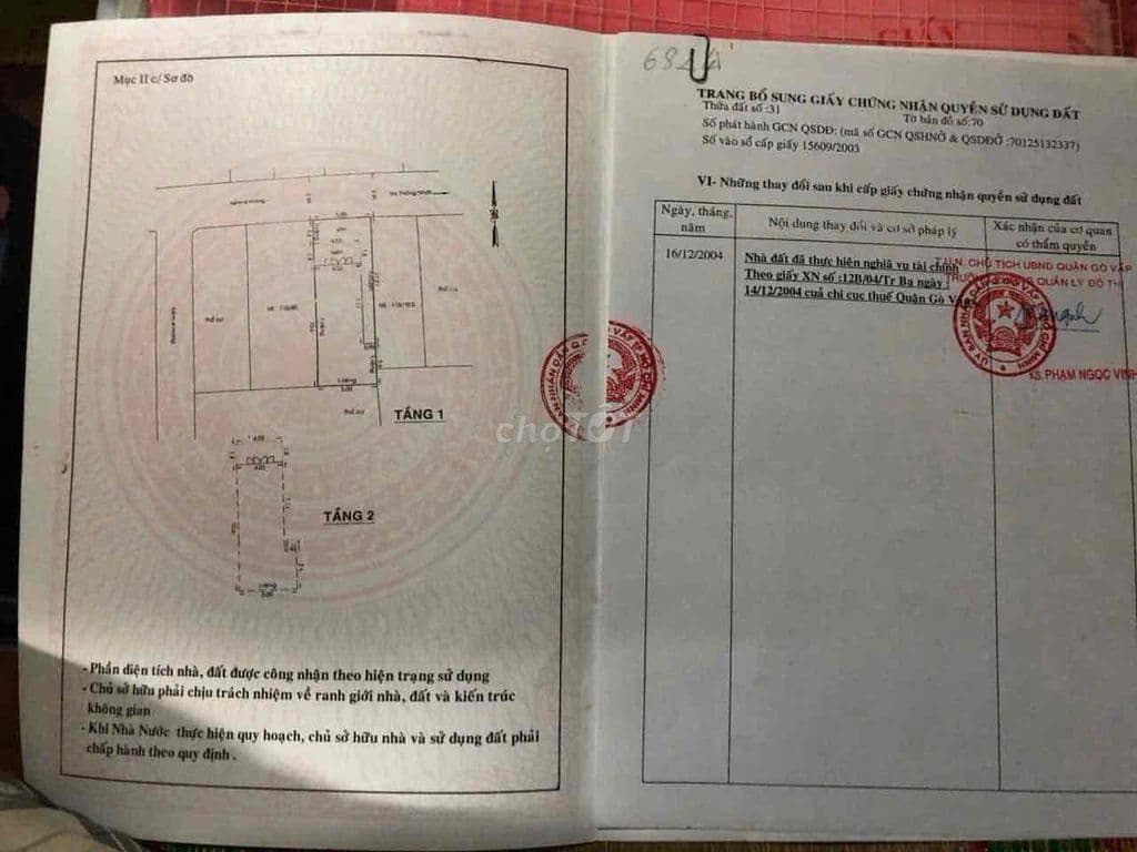 Ngay ngã 3 Thống Nhất vs Ng Văn Lượng (5m x 15m) - Ảnh 3