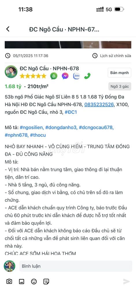 SAU GIẢI TỎA, NHÀ MÌNH SẼ Ở ĐÂU ? Chỉ 3,98tỷ ĐỂ SỞ HỮU SỔ ĐỎ QUẬN HBT