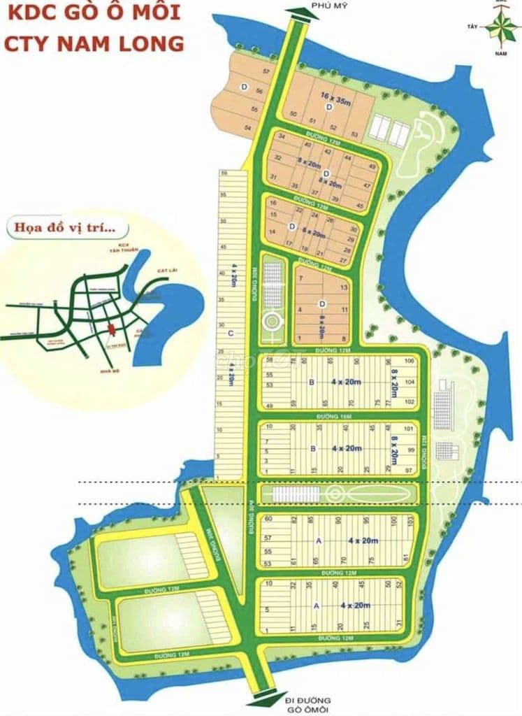 Đất Khu Dân Cư Nam Long Phú Thuận - Ảnh 3