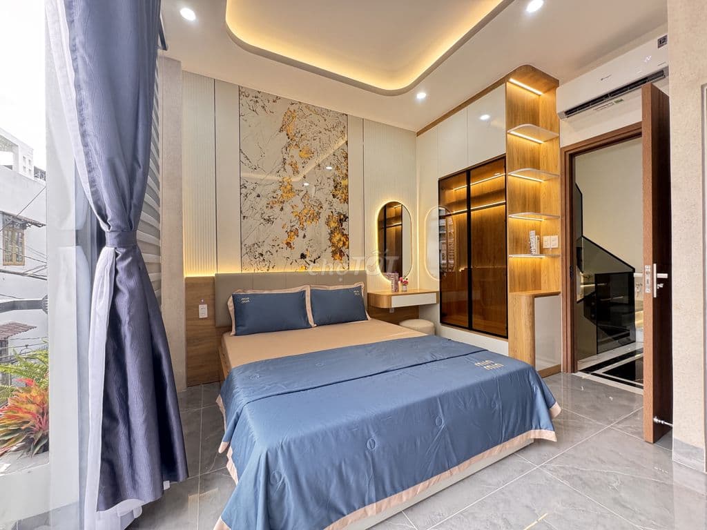 NHÀ MỚI 3 LẦU OTO NGỦ TRONG NHÁ,HOÀNG BẬT ĐẠT,P15,QTB - Ảnh 2