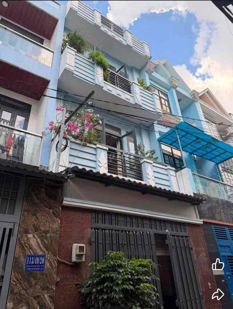 Q12. NHÀ PHỐ 4M x 14M ĐÚC 3 TẤM 1 XẸT HẺM XE HƠI NGAY HIỆP THÀNH CITY - Ảnh 2