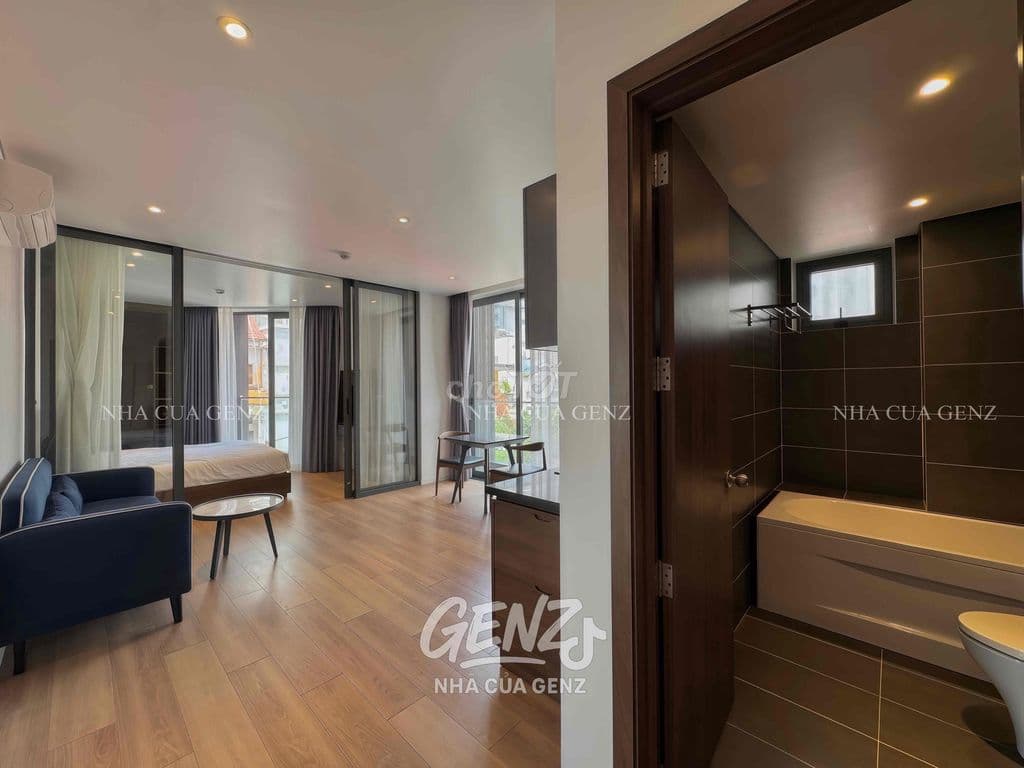 Căn hộ 1PN/STUDIO có GYM/HỒ BƠI ngay đường HOÀNG VIỆT gần Lăng Cha Cả👈 - Ảnh 3