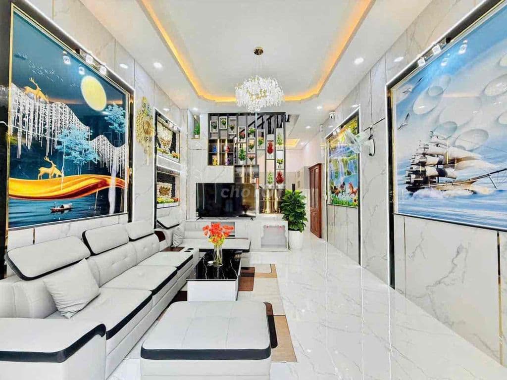 BÁN NHÀ GẦN METRO - HẺM XE HƠI - 4.2m x 11m - NGUYỄN THỊ ĐẶNG - 4 Tỷ 8 - Ảnh 2