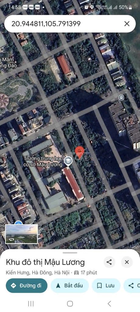 BÁN ĐẤT KHU ĐẤU GIÁ KIẾN HƯNG – ĐỐI DIỆN THCS MẬU LƯƠNG - CHỈ 14,5 TỶ - Ảnh 3