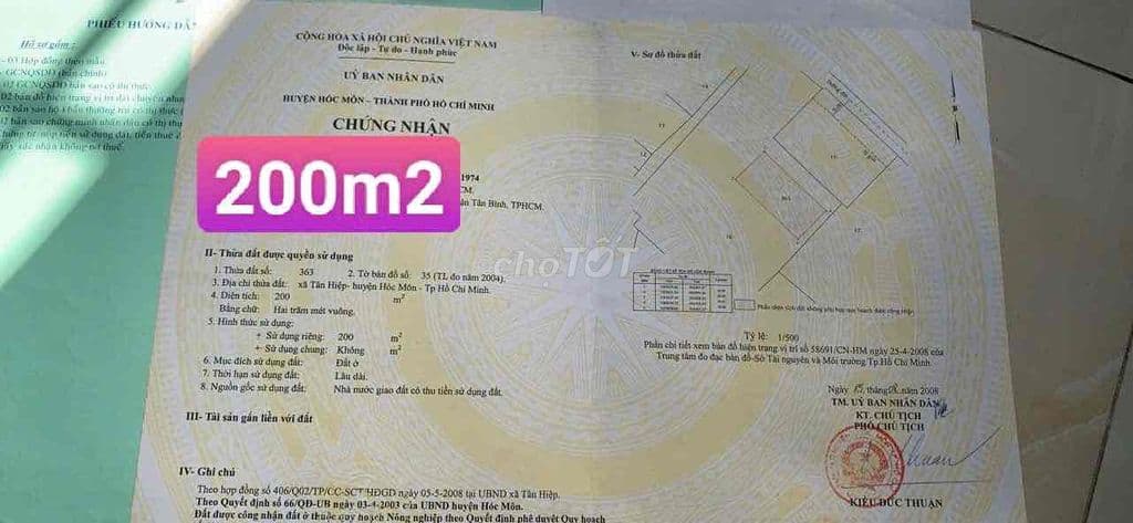 Bán đất Hóc Môn giá tốt, sổ riêng, xây dựng tự do - Ảnh 2