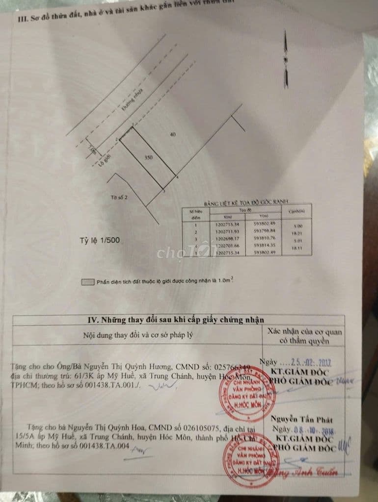 ✅BÁN 90M ĐẤT 5M X 18M SỔ HỒNG RIÊNG 1/TÔ KÝ , TRUNG CHÁNH , HÓC MÔN - Ảnh 3